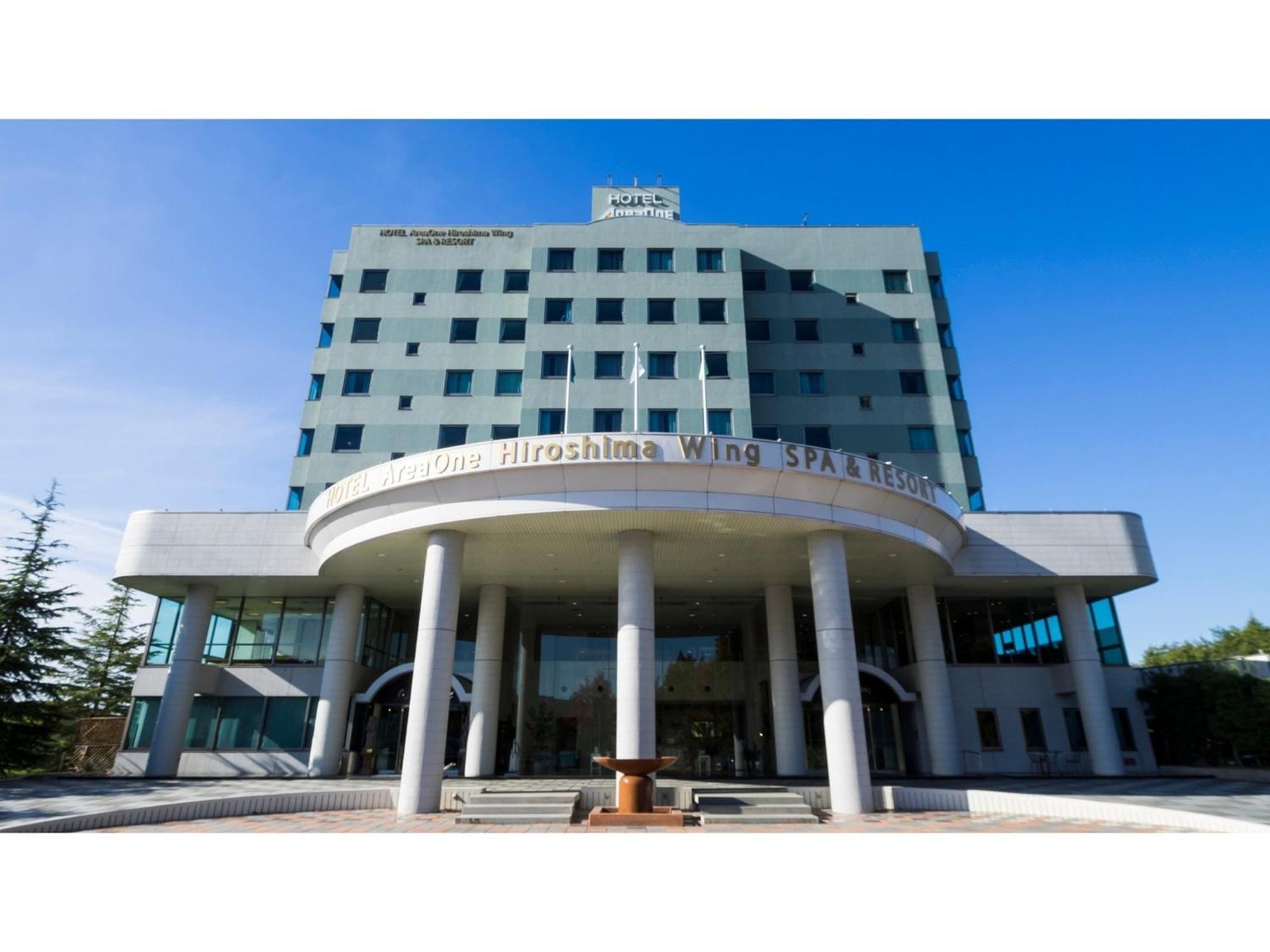 Hotel Areaone Hiroshima Wing - Vacation Stay 62250V Higashihiroshima Eksteriør bilde