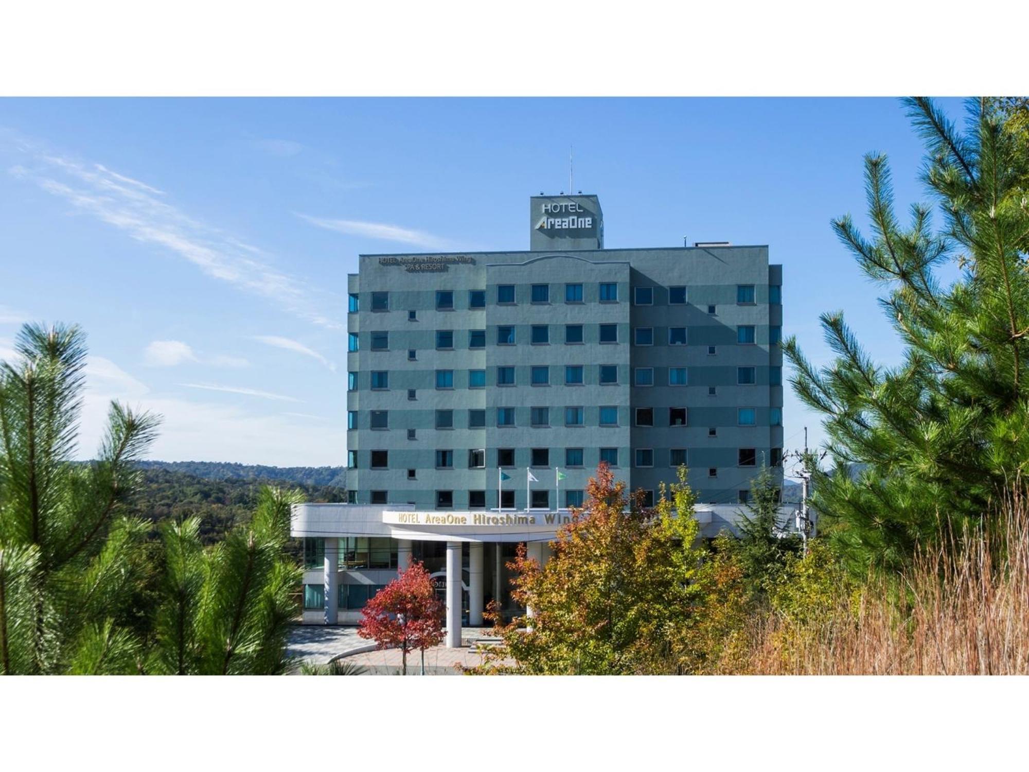 Hotel Areaone Hiroshima Wing - Vacation Stay 62250V Higashihiroshima Eksteriør bilde